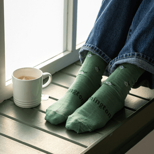 Merino Wool Roll Top Crew Socks | WOMAN | Heather
