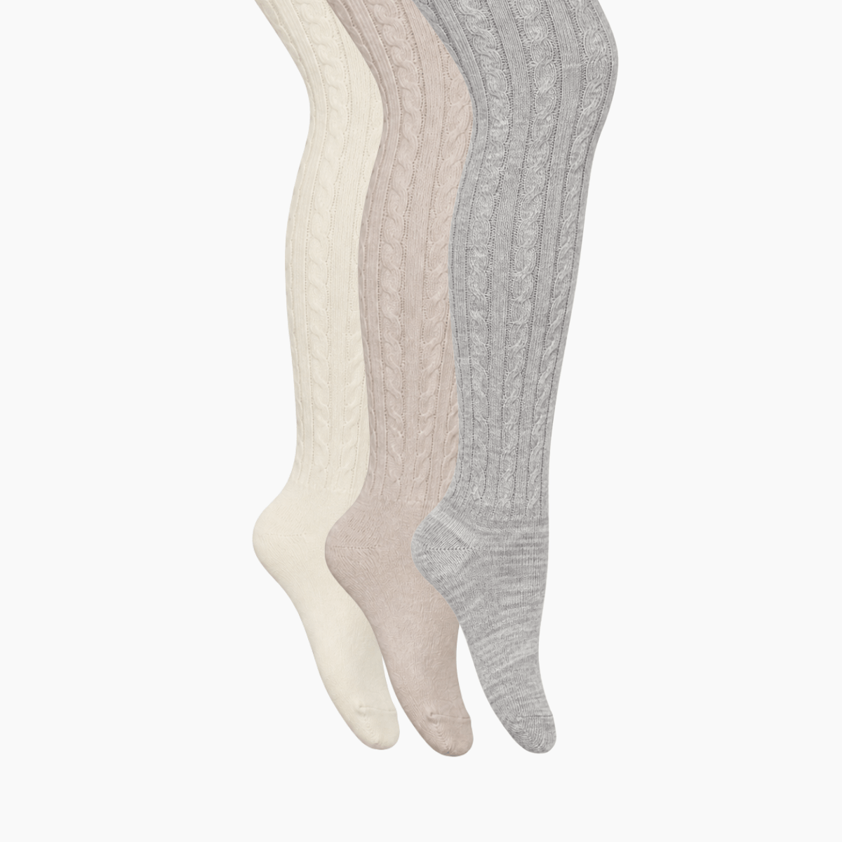 Merino Wool Cable Tights | BABY + CHILD | 3 Pack