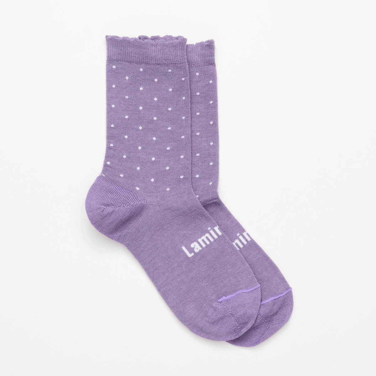 Merino Wool Crew Socks | WOMAN | Berry