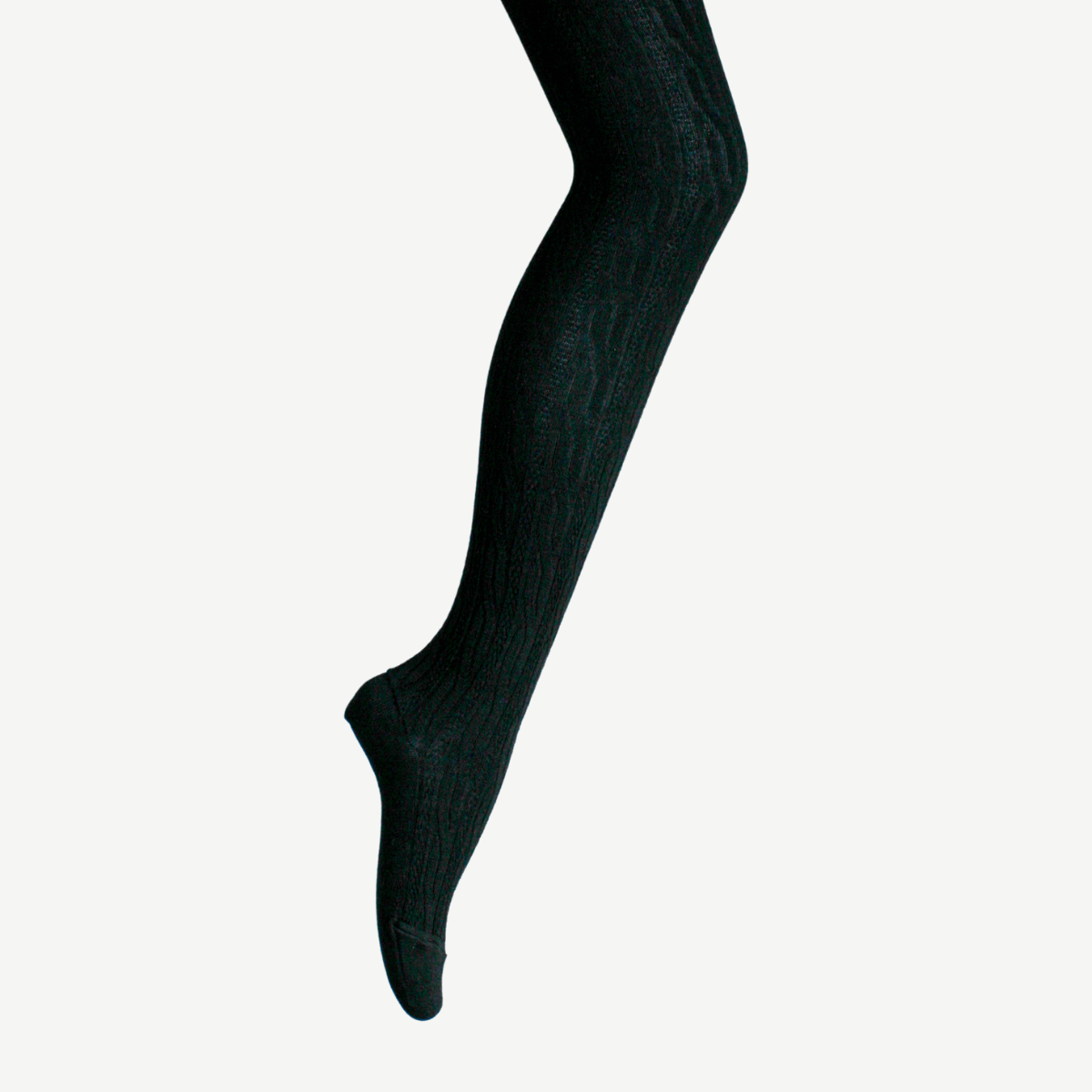 black cable merino wool tights woman fashion  aus