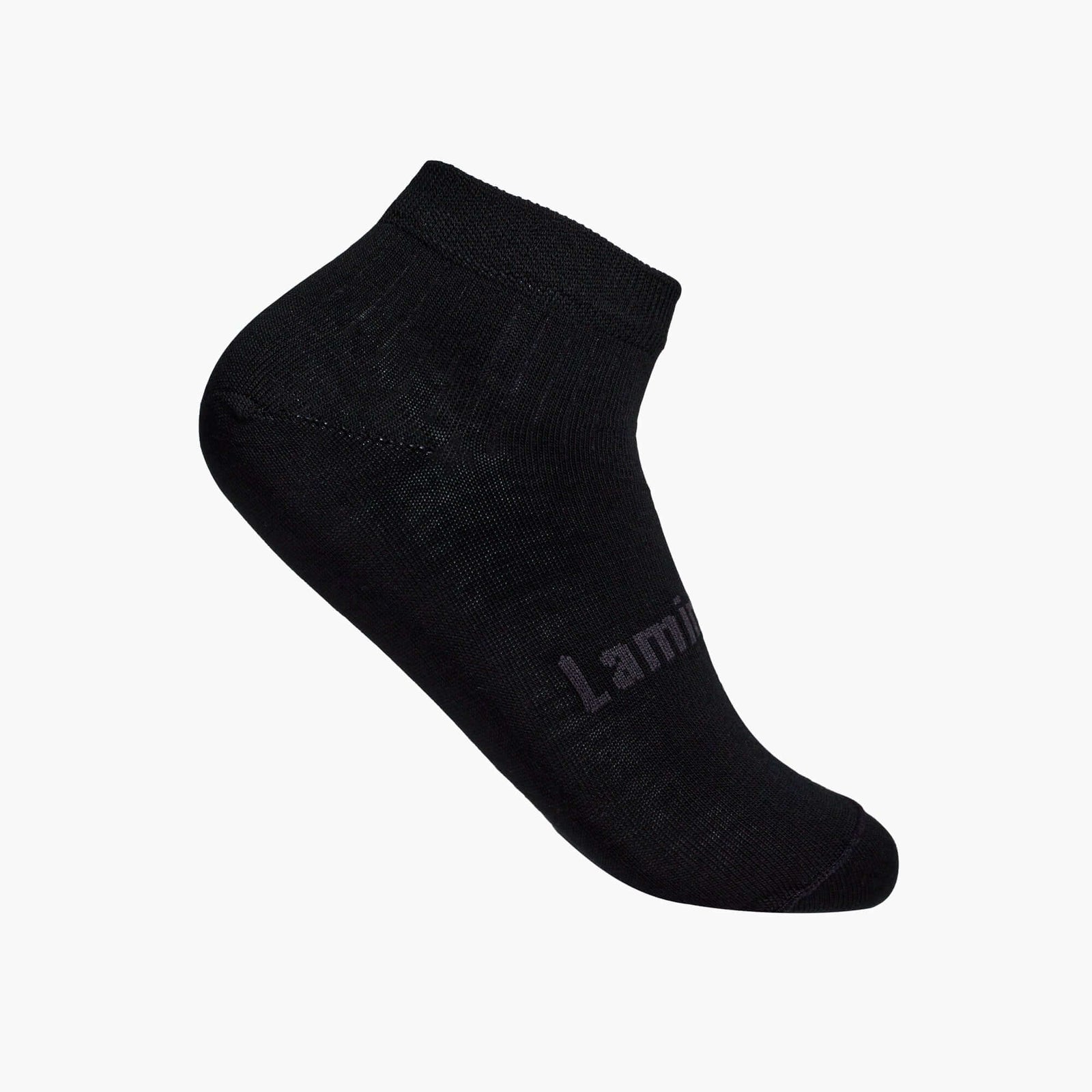 Mens merino wool ankle socks black NZ