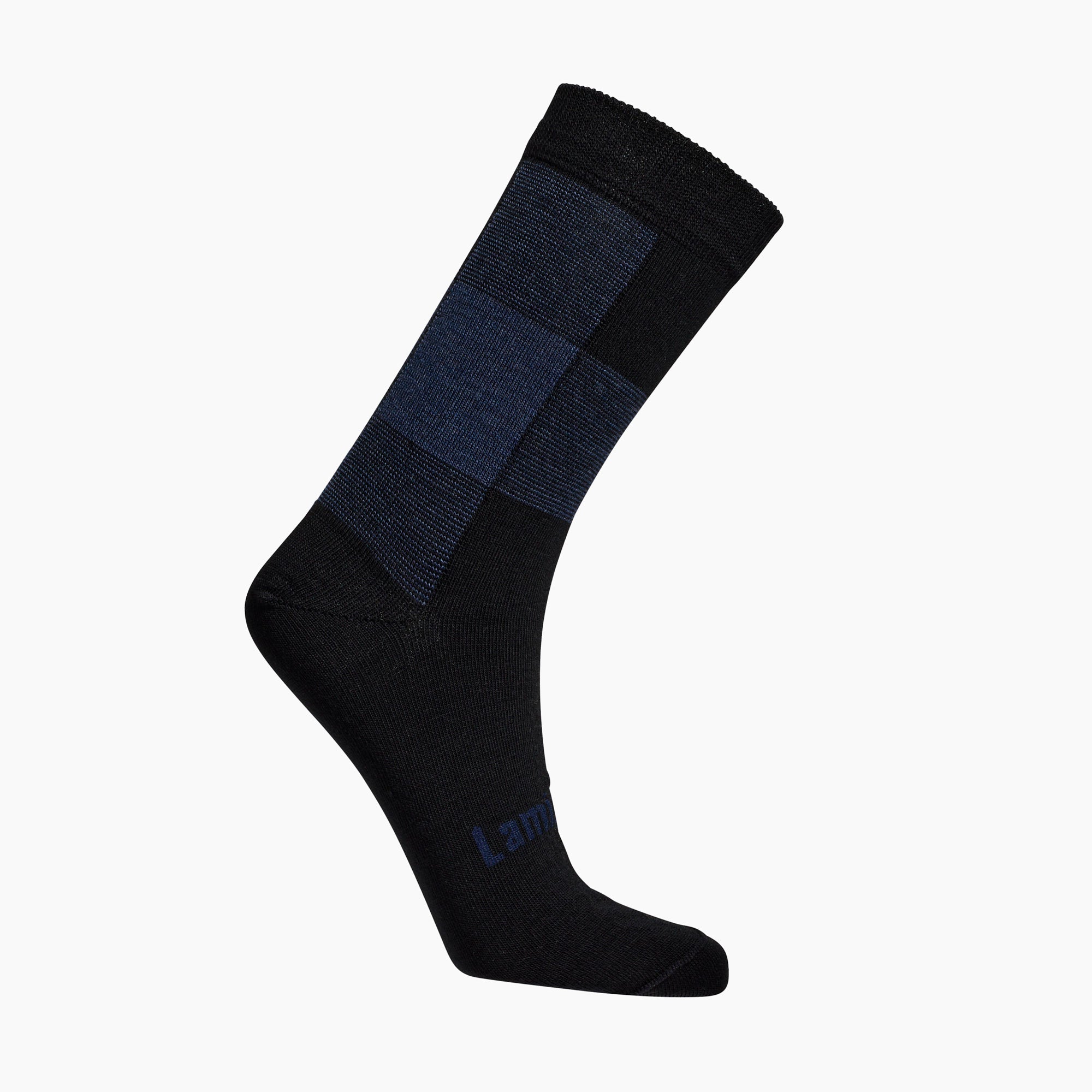 Black and Blue merino wool crew socks for children by Lamington Australia