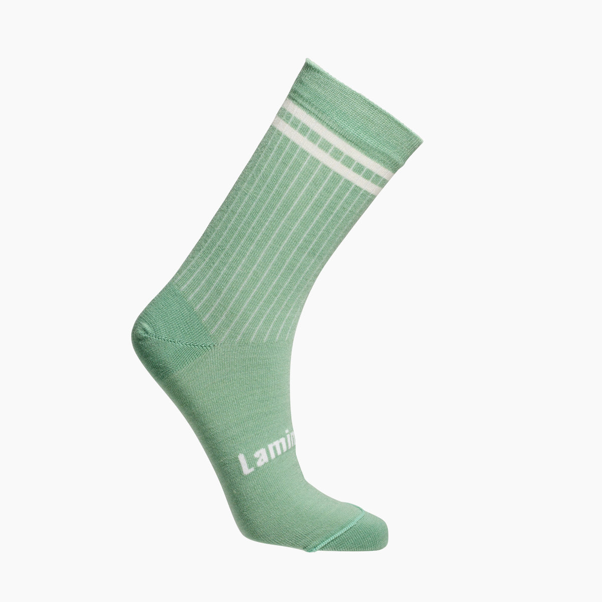 Womens merino wool crew socks Green by Lamington aus