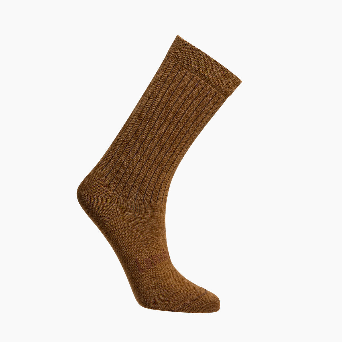 Womens merino wool crew socks brown by Lamington Australia