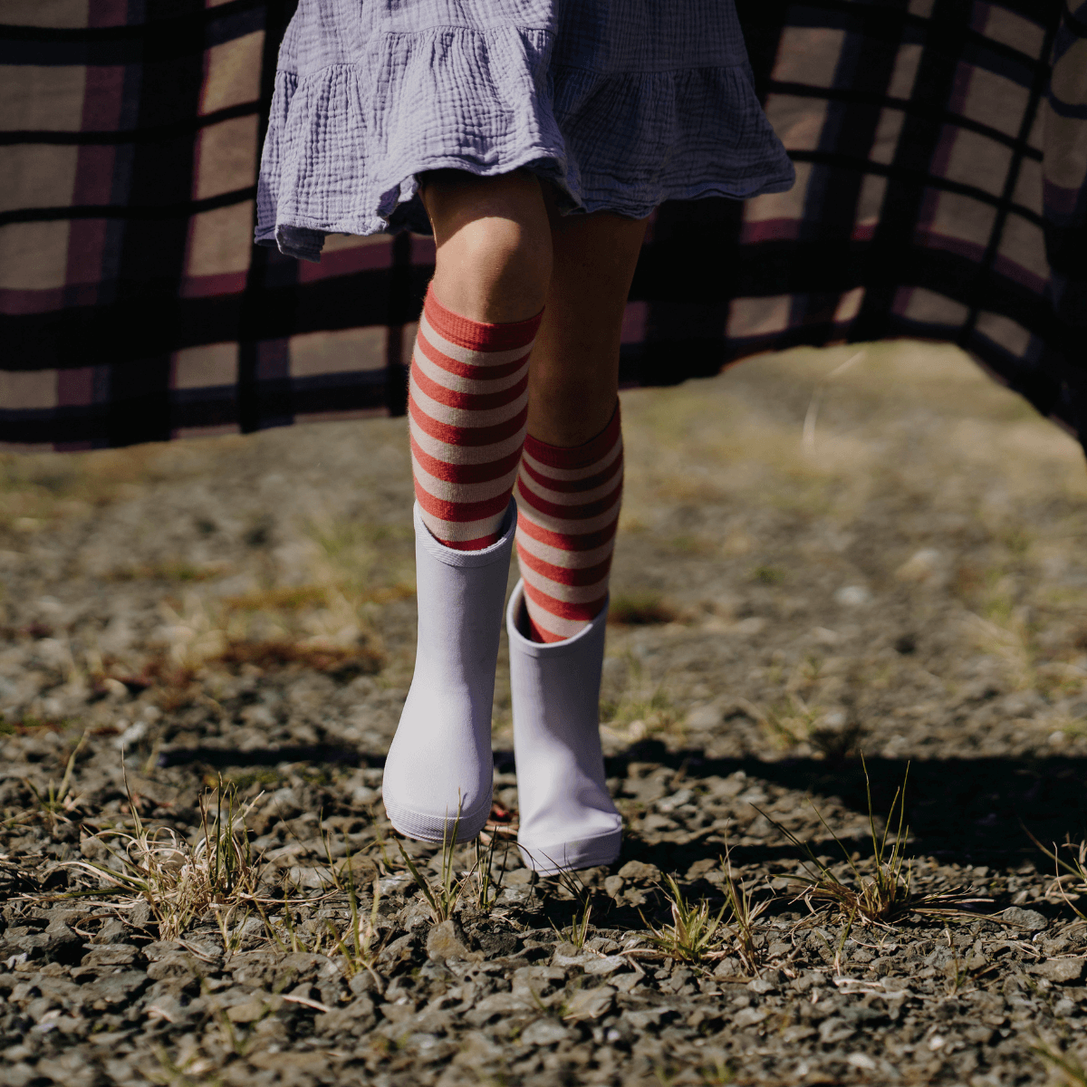 Merino wool knee-high socks child au