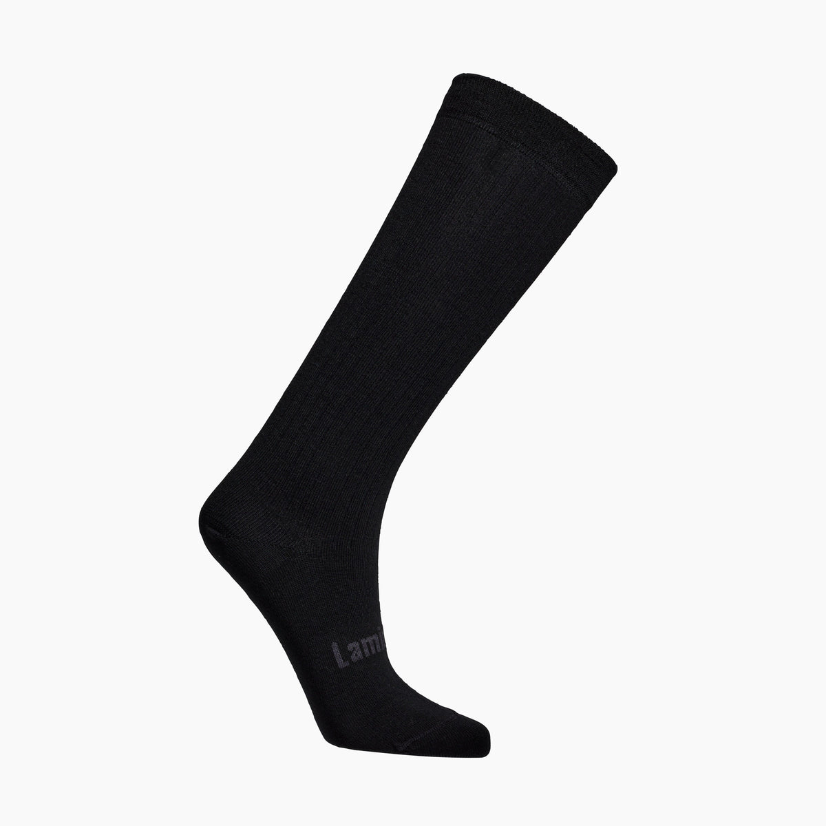 black knee-high socks merino wool for women and children au school