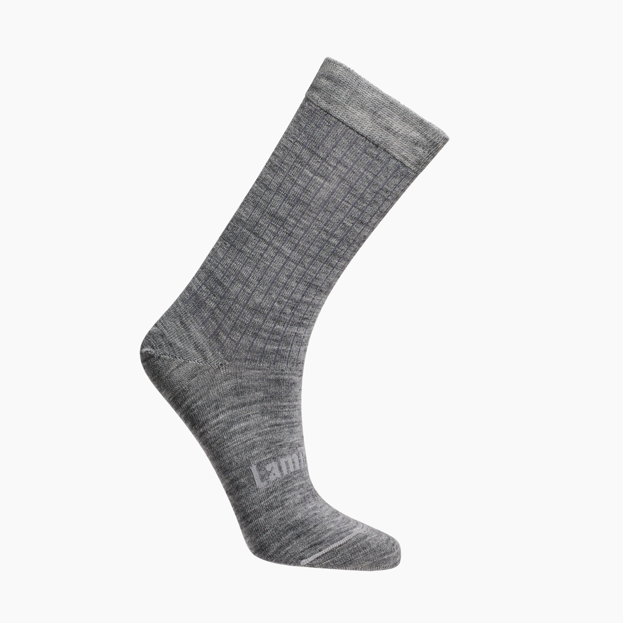 grey merino wool rib crew socks for women and children school aus
