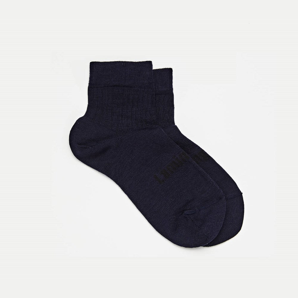 merino wool ankle sport socks man navy school aus