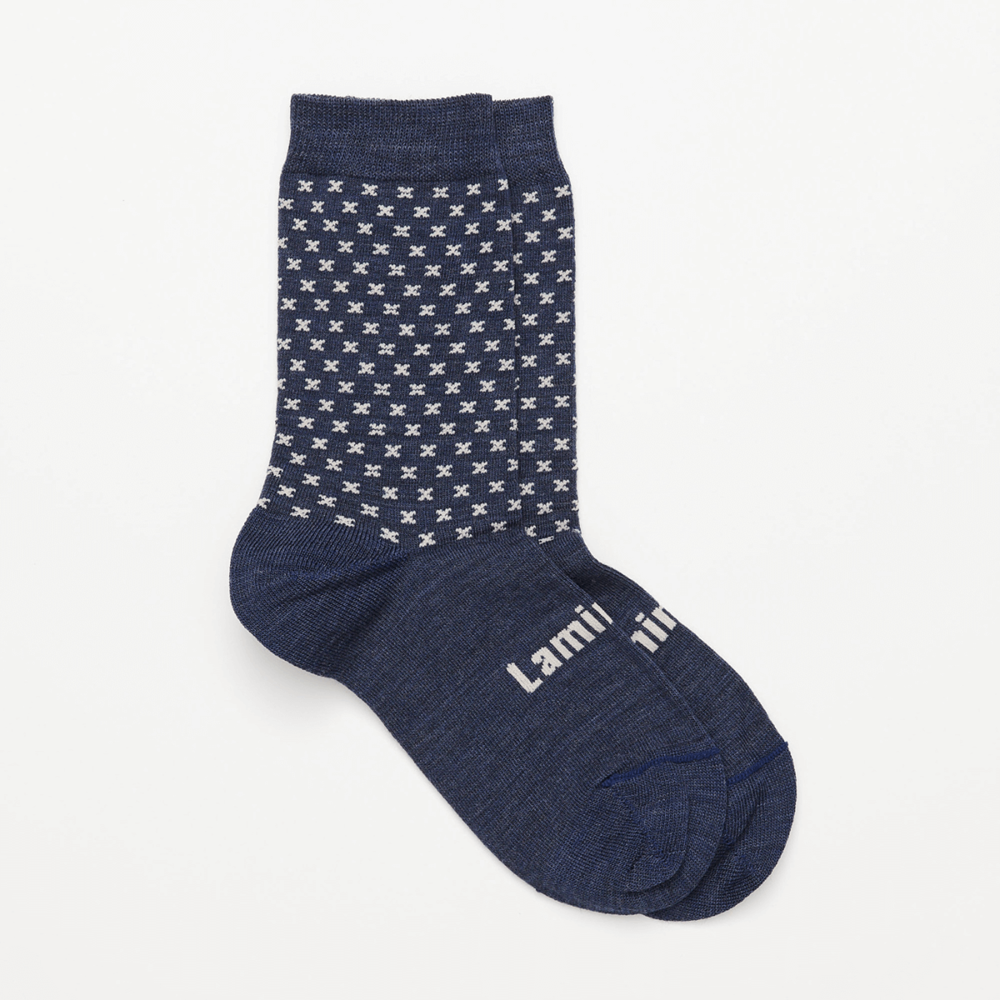 crew socks men merino wool au blue