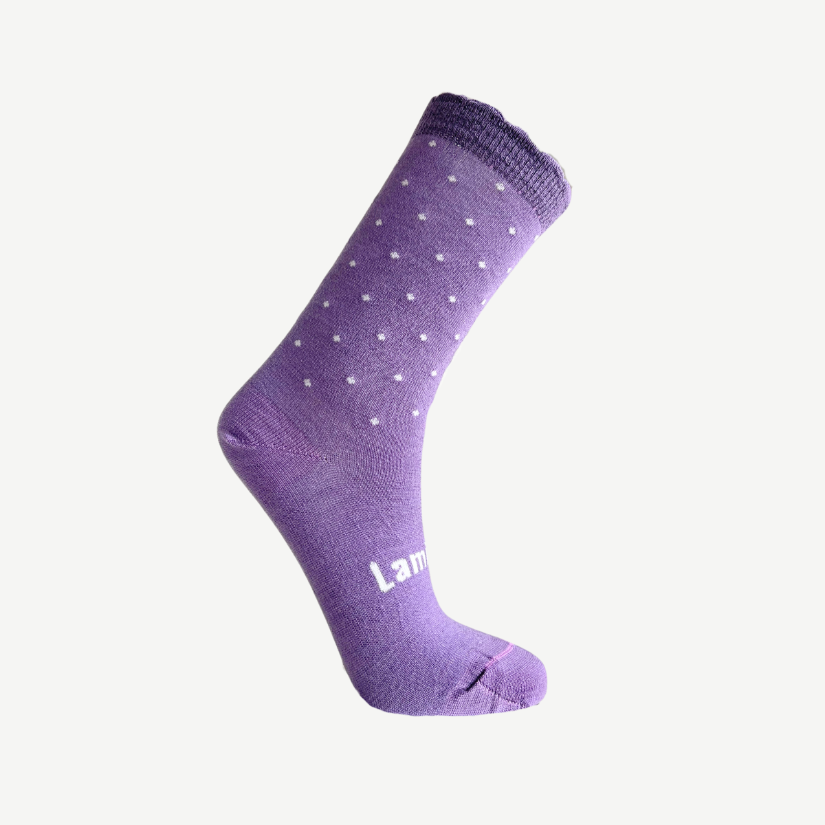 merino wool socks crew purple woman aus