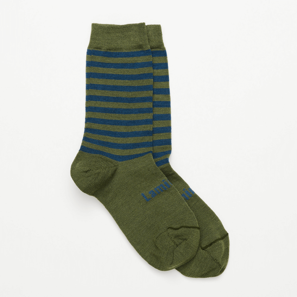 merino wool crew socks green woman aus