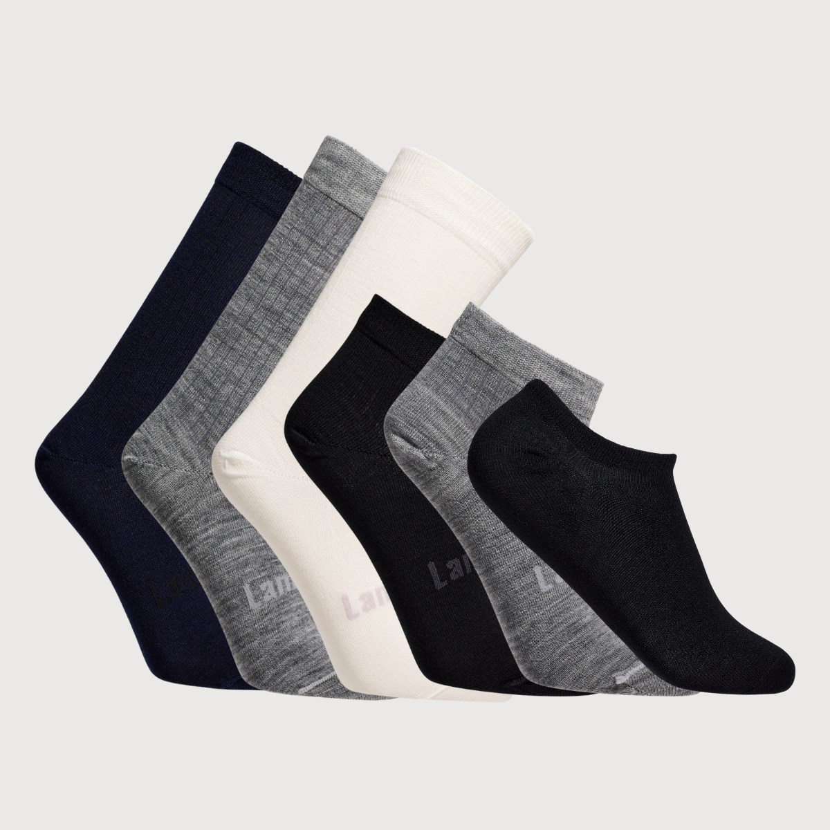 pack of 7 pairs of merino wool socks for woman aus