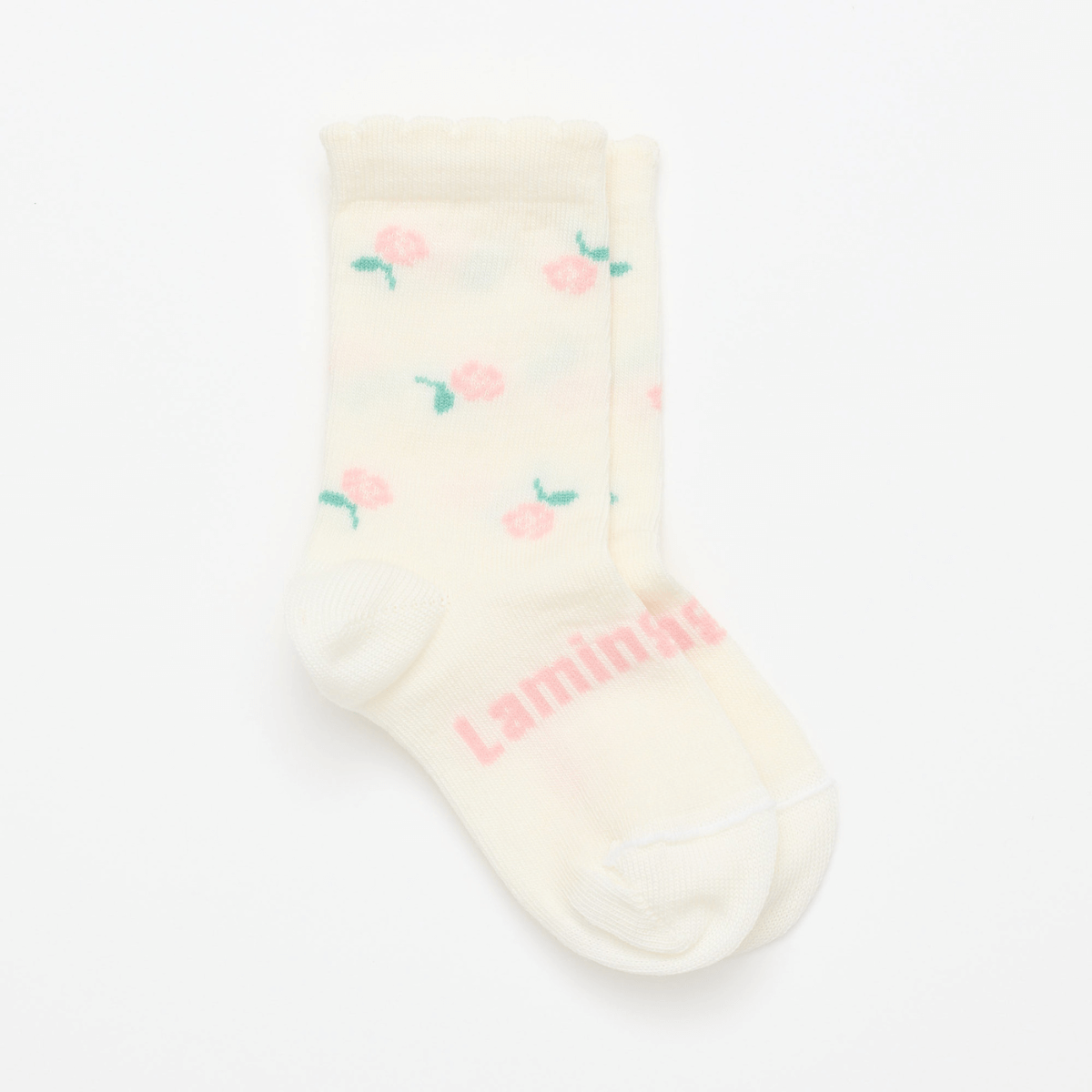 merino wool crew sock child nz aus floral 